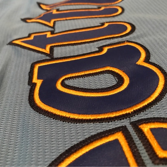 Ken Griffey Jr Seattle Mariners Jersey Mens XL NWT 1980’s baby blue ! - Picture 3 of 12